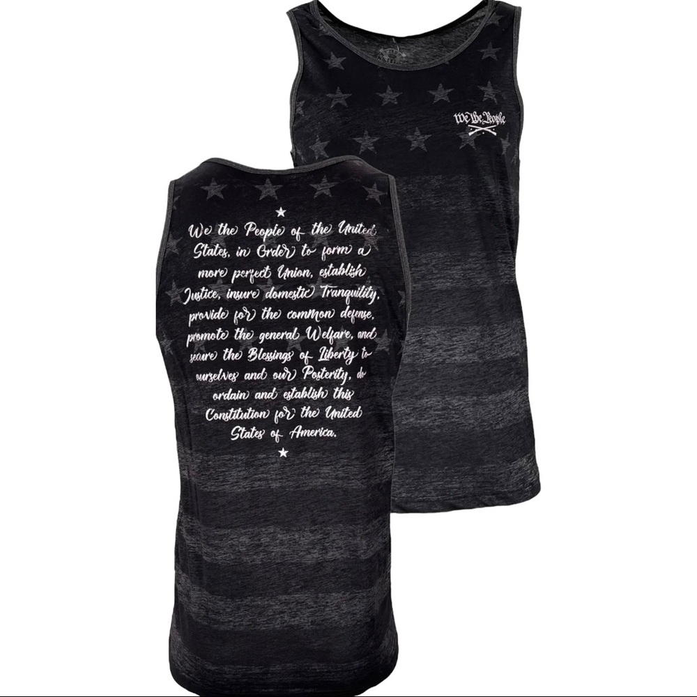 Howitzer Style Men's Tank Top WE THE PEOPLE Military Grunt MFG